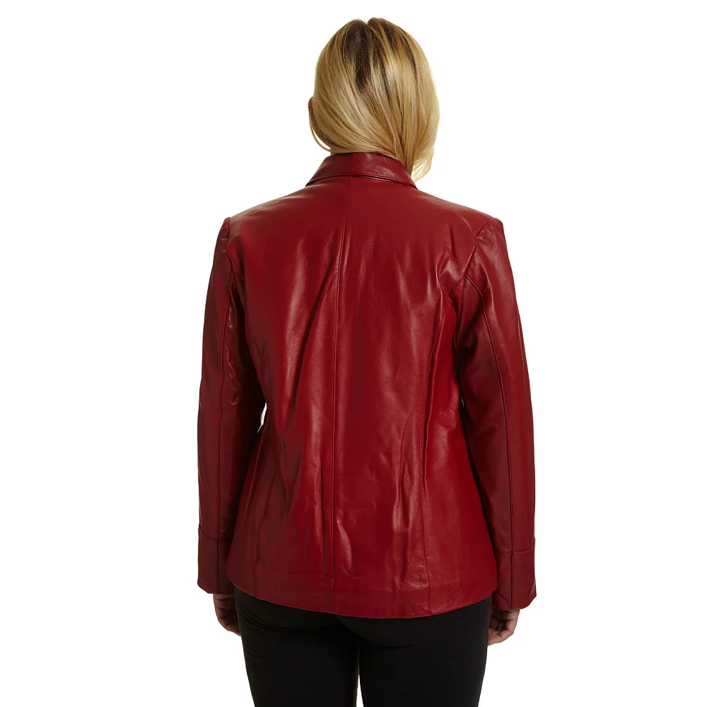 Plus Size Excelled Leather Scuba Jacket 6 Plus Size Excelled Leather Scuba Jacket - Image 4