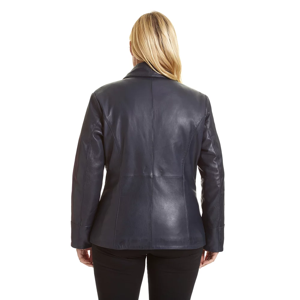 Plus Size Excelled Leather Scuba Jacket 9 Plus Size Excelled Leather Scuba Jacket - Image 7