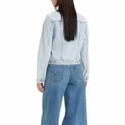 Women's Levi's® Original Trucker Jean Jacket -Tennessee Titans Gear shop 2998897 ALT