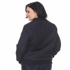 Plus Size White Mark Bomber Jacket 8 Plus Size White Mark Bomber Jacket -Tennessee Titans Gear shop 3200259 ALT