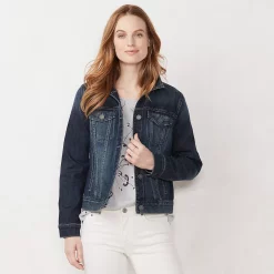Women's LC Lauren Conrad Jean Jacket 14 Women's LC Lauren Conrad Jean Jacket -Tennessee Titans Gear shop 3421975 ALT2