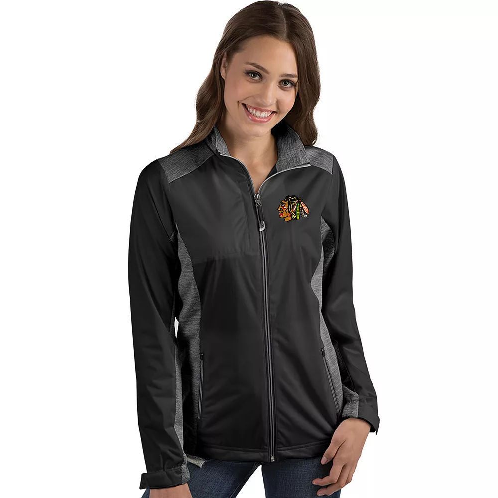 Women's Antigua Chicago Blackhawks Revolve Jacket 3 Women's Antigua Chicago Blackhawks Revolve Jacket