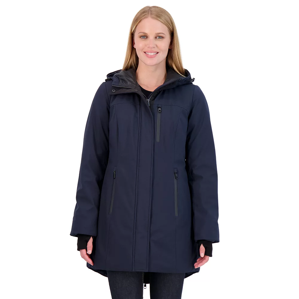 Women's Sebby Collection Hooded Heavyweight Jacket 5 Women's Sebby Collection Hooded Heavyweight Jacket - Image 3