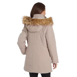 Women's Fleet Street Faux-Fur Hooded Quilted Puffer Jacket 11 Women's Fleet Street Faux-Fur Hooded Quilted Puffer Jacket -Tennessee Titans Gear shop 3789333 ALT