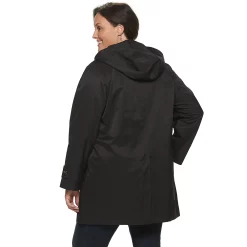 Plus Size TOWER by London Fog Double Collar A-Line Jacket 6 Plus Size TOWER by London Fog Double Collar A-Line Jacket -Tennessee Titans Gear shop 3851565 ALT