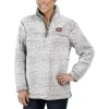 Women's G-III 4Her by Carl Banks Gray Montreal Canadiens Sherpa Quarter-Zip Pullover Jacket 1 Women's G-III 4Her by Carl Banks Gray Montreal Canadiens Sherpa Quarter-Zip Pullover Jacket -Tennessee Titans Gear shop 4005668