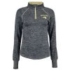 Women's Colosseum Navy Montana State Bobcats Bikram Quarter-Zip Long Sleeve Jacket -Tennessee Titans Gear shop 4064629