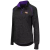 Women's Colosseum Black LSU Tigers Bikram 1/4 Zip Long Sleeve Jacket 2 Women's Colosseum Black LSU Tigers Bikram 1/4 Zip Long Sleeve Jacket -Tennessee Titans Gear shop 4091432