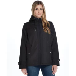 Women's Weathercast Hooded Raincoat 9 Women's Weathercast Hooded Raincoat -Tennessee Titans Gear shop 4204525 Black