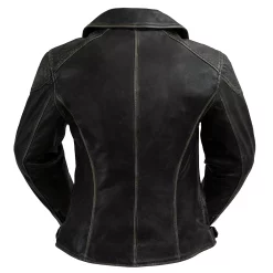 Women's Whet Blu Stephanie Distressed Leather Moto Jacket 5 Women's Whet Blu Stephanie Distressed Leather Moto Jacket -Tennessee Titans Gear shop 4233127 ALT