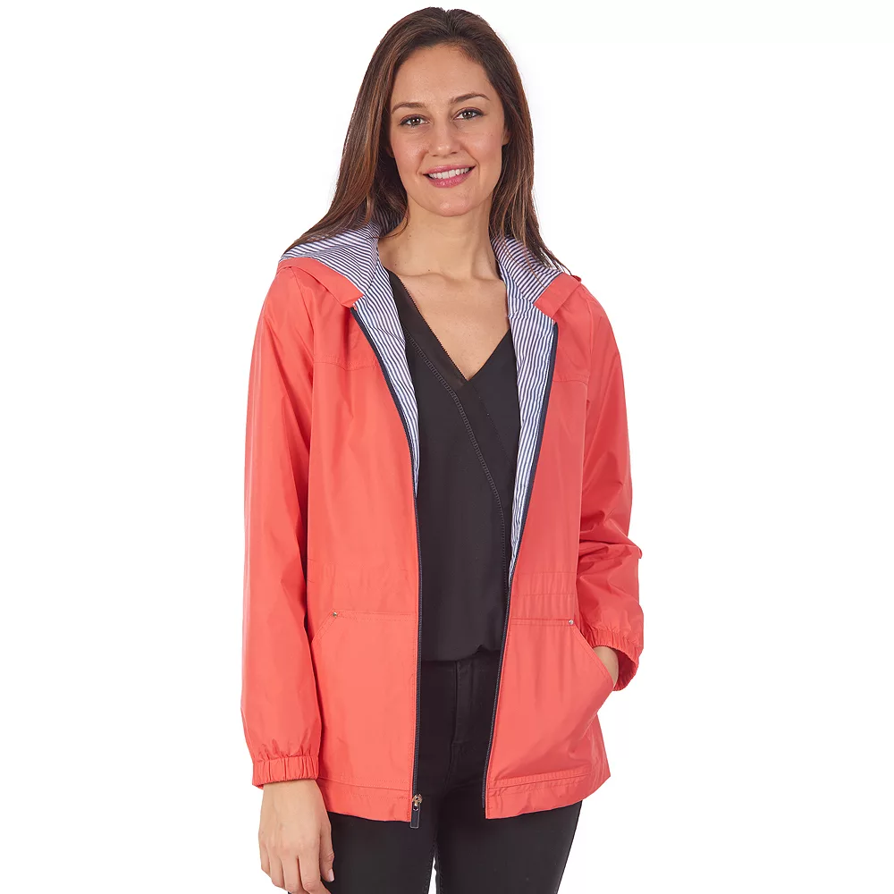 Women's Fleet Street Hooded Mesh Water-Resistant Jacket 7 Women's Fleet Street Hooded Mesh Water-Resistant Jacket - Image 5