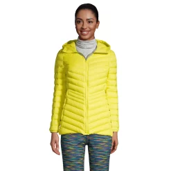 Women's Lands' End Hooded Down Ultralight Packable Jacket 19 Women's Lands' End Hooded Down Ultralight Packable Jacket -Tennessee Titans Gear shop 4426997 Limelight