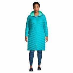 Plus Size Lands' End Ultralight Packable Long Down Coat 23 Plus Size Lands' End Ultralight Packable Long Down Coat -Tennessee Titans Gear shop 4427038 Spade Blue