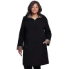 Plus Size Gallery Contrast-Trim Hood Rain Jacket 2 Plus Size Gallery Contrast-Trim Hood Rain Jacket -Tennessee Titans Gear shop 4482994 Black