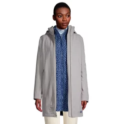 Alternative view of Petite Lands' End Squall 3 in 1 Waterproof Winter Long Coat with Hood