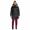 Plus Size Lands' End Faux-Fur Hood Insulated Plush Lined Winter Coat