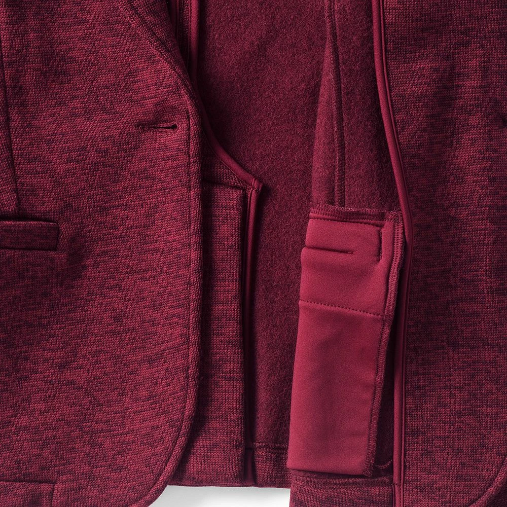 Petite Lands' End Sweater Fleece Blazer 8 Petite Lands' End Sweater Fleece Blazer - Image 6