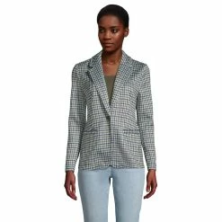 Petite Lands' End Sweater Fleece Blazer 9 Petite Lands' End Sweater Fleece Blazer -Tennessee Titans Gear shop 4570975 Deep Sea Navy Moss