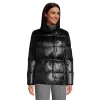Petite Lands' End Quilted Wrap Down Jacket 2 Petite Lands' End Quilted Wrap Down Jacket -Tennessee Titans Gear shop 4657713 Black