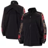 Women's Qore Black Toronto Raptors Throwback Team Full-Zip Windbreaker Jacket -Tennessee Titans Gear shop 4771686