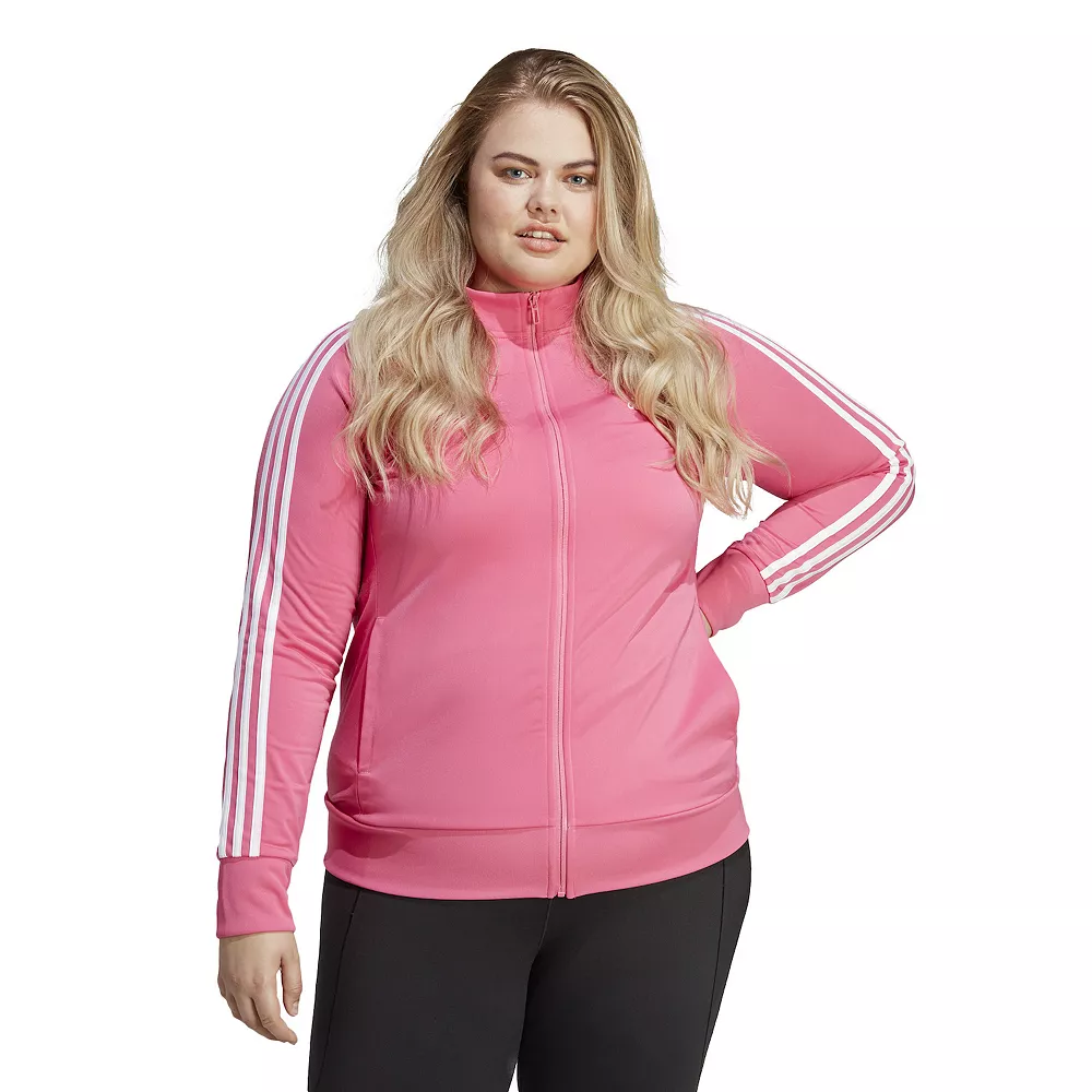 Plus Size adidas Essential Tricot Track Jacket 7 Plus Size adidas Essential Tricot Track Jacket - Image 5