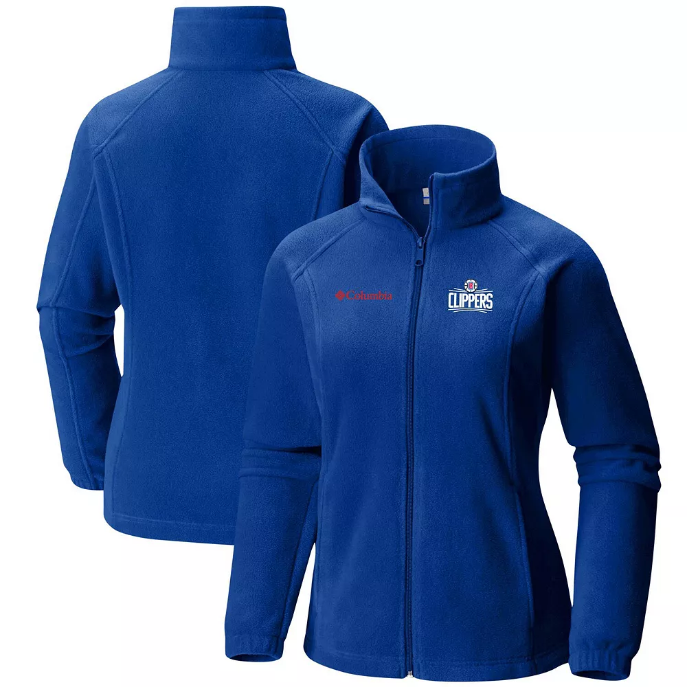 Women's Columbia Royal LA Clippers Benton Springs Full-Zip Jacket 3 Women's Columbia Royal LA Clippers Benton Springs Full-Zip Jacket