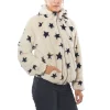 Juniors' Jou Jou Star Print Faux-Fur Jacket -Tennessee Titans Gear shop 4978135 Vanilla
