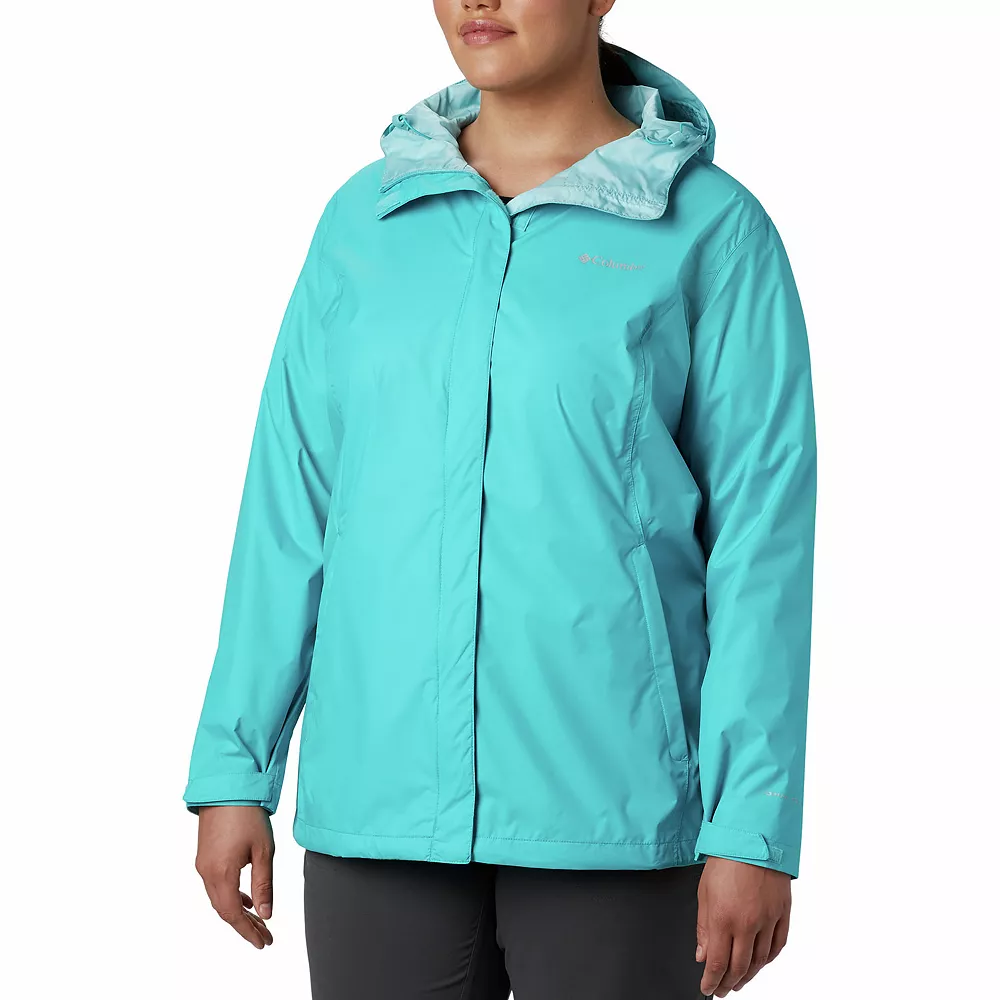 Plus Size Columbia Arcadia™ II Hooded Packable Jacket 6 Plus Size Columbia Arcadia™ II Hooded Packable Jacket - Image 4
