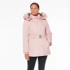 Women's d.e.t.a.i.l.s Faux-Fur Hood Parka Jacket 1 Women's d.e.t.a.i.l.s Faux-Fur Hood Parka Jacket -Tennessee Titans Gear shop 5072546 Ice Rose