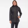 Women's d.e.t.a.i.l.s Hooded Quilted Jacket -Tennessee Titans Gear shop 5072554 Black