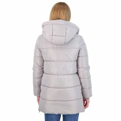 Alternative view of Juniors' Sebby Hooded Puffer Coat