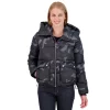 Juniors' Sebby Hooded Crop Puffer Jacket 2 Juniors' Sebby Hooded Crop Puffer Jacket -Tennessee Titans Gear shop 5119088 Camo