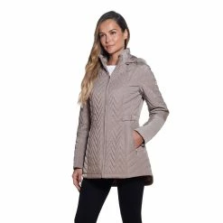 Women's Gallery Hooded Quilted Jacket 10 Women's Gallery Hooded Quilted Jacket -Tennessee Titans Gear shop 5119244 ALT2
