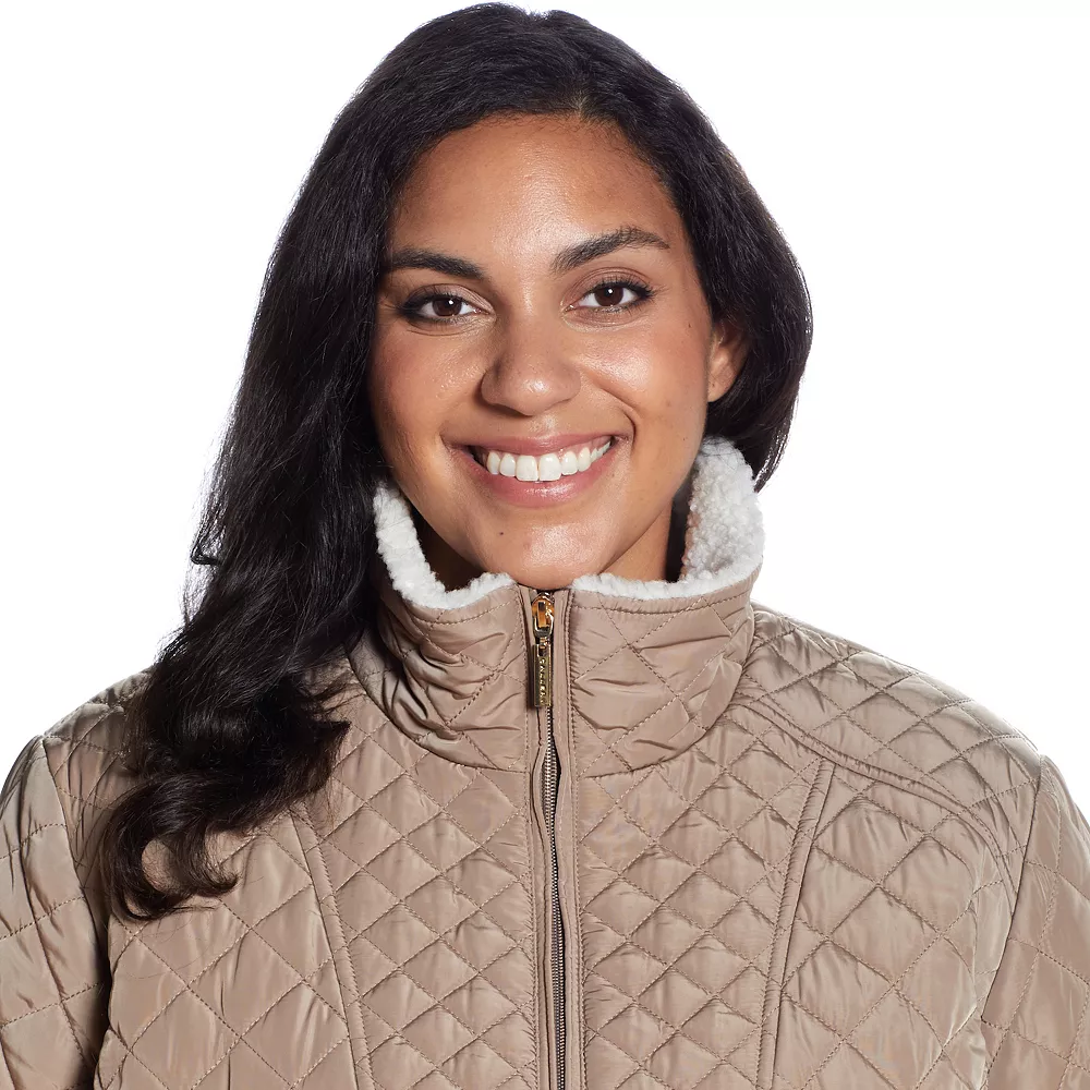 Plus Size Gallery Sherpa-Trim Quilted Jacket 8 Plus Size Gallery Sherpa-Trim Quilted Jacket - Image 6