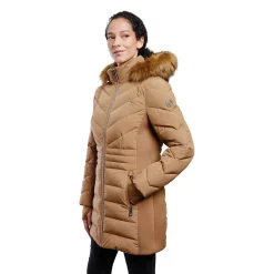 Women's London Fog Stretch Faux-Fur Hooded Active Jacket 11 Women's London Fog Stretch Faux-Fur Hooded Active Jacket -Tennessee Titans Gear shop 5167161 ALT2