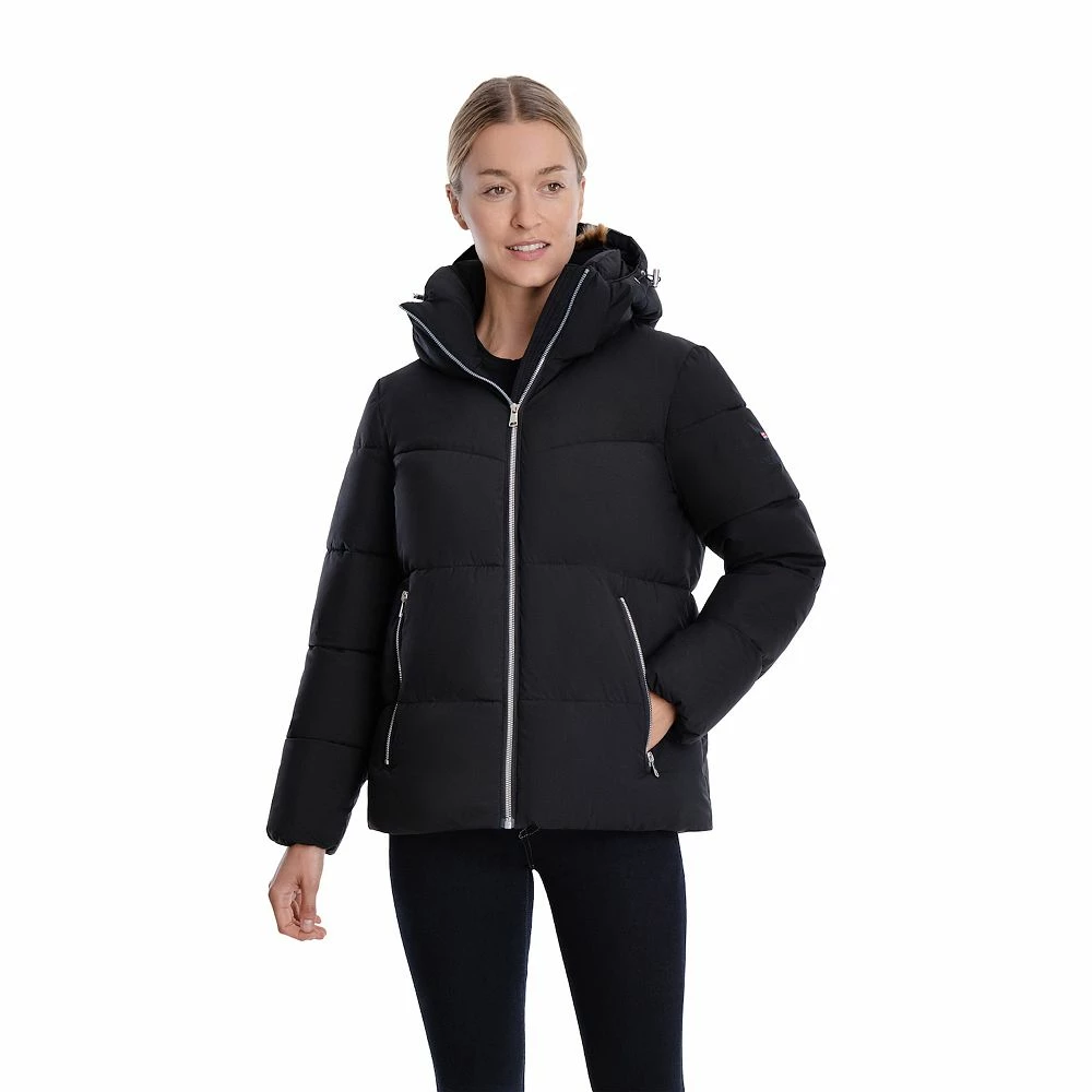 Women's London Fog Short Puffer Jacket 4 Women's London Fog Short Puffer Jacket - Image 2