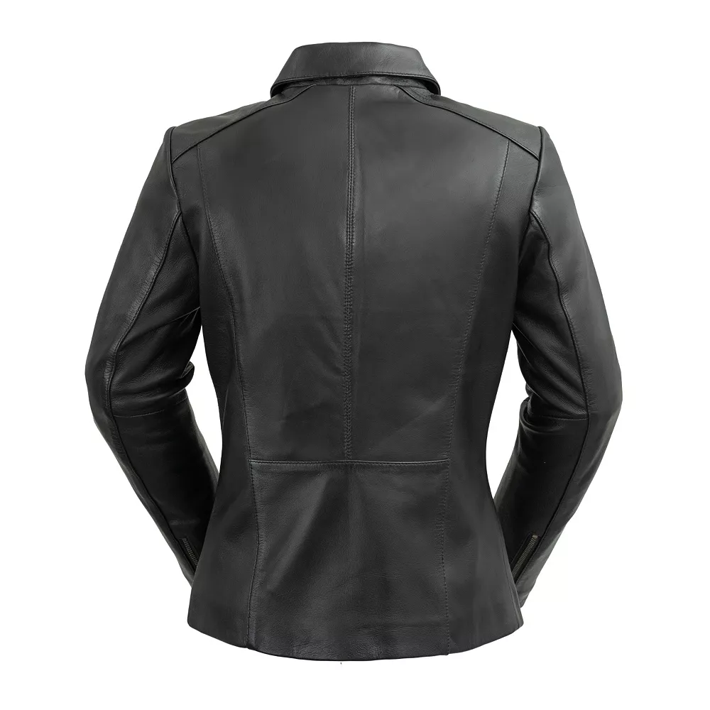 Women's Whet Blu Patricia Leather Jacket 6 Women's Whet Blu Patricia Leather Jacket - Image 4