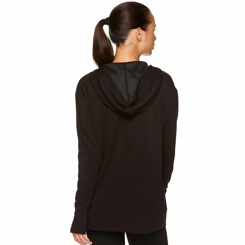 Women's Gaiam Hudson Hooded Open-Front Wrap 9 Women's Gaiam Hudson Hooded Open-Front Wrap - Image 7