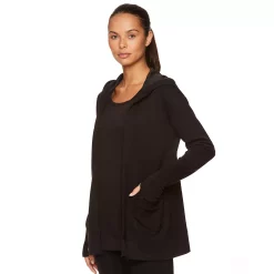 Women's Gaiam Hudson Hooded Open-Front Wrap 18 Women's Gaiam Hudson Hooded Open-Front Wrap -Tennessee Titans Gear shop 5220748 ALT2