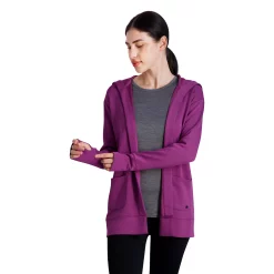 Women's Gaiam Hudson Hooded Open-Front Wrap 15 Women's Gaiam Hudson Hooded Open-Front Wrap -Tennessee Titans Gear shop 5220748 Amaranth