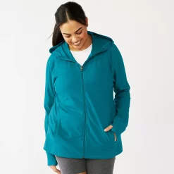 Plus Size Tek Gear® Essential Hooded Jacket 22 Plus Size Tek Gear® Essential Hooded Jacket -Tennessee Titans Gear shop 5227131 Spectacular Teal