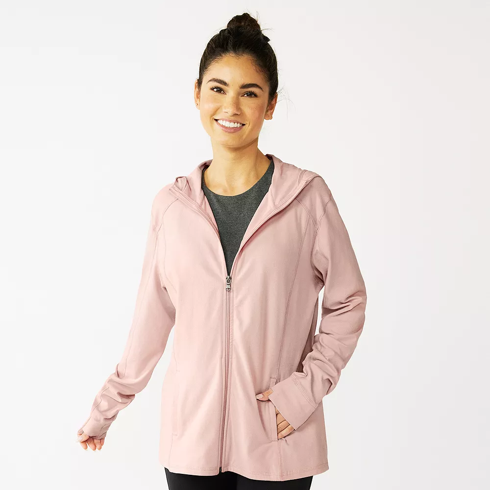 Women's Tek Gear® Essential Hooded Jacket - Image 7
