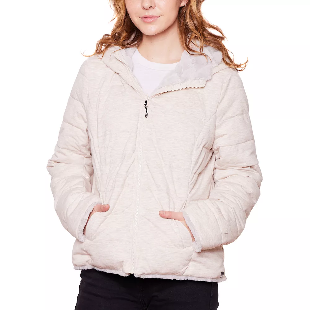 Women's Be Boundless Hooded Reversible Faux-Fur Jacket 3 Women's Be Boundless Hooded Reversible Faux-Fur Jacket