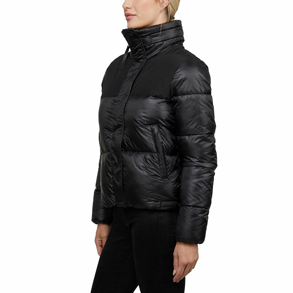 Women's KENDALL & KYLIE Topeka Concealed Hood Puffer Coat 7 Women's KENDALL & KYLIE Topeka Concealed Hood Puffer Coat - Image 5