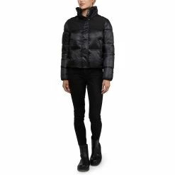 Women's KENDALL & KYLIE Topeka Concealed Hood Puffer Coat 19 Women's KENDALL & KYLIE Topeka Concealed Hood Puffer Coat -Tennessee Titans Gear shop 5259842 ALT6