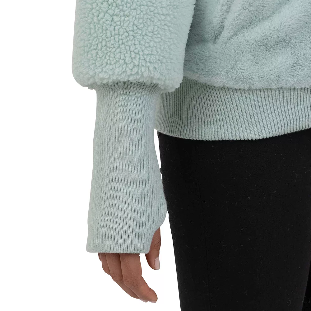 Women's Fleet Street Mixed Media Faux-Fur Jacket 6 Women's Fleet Street Mixed Media Faux-Fur Jacket - Image 4