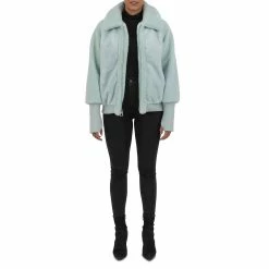 Women's Fleet Street Mixed Media Faux-Fur Jacket 11 Women's Fleet Street Mixed Media Faux-Fur Jacket -Tennessee Titans Gear shop 5263887 ALT5