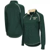 Women's Colosseum Heathered Green Colorado State Rams Bikram Raglan Quarter-Zip Jacket 2 Women's Colosseum Heathered Green Colorado State Rams Bikram Raglan Quarter-Zip Jacket -Tennessee Titans Gear shop 5275411