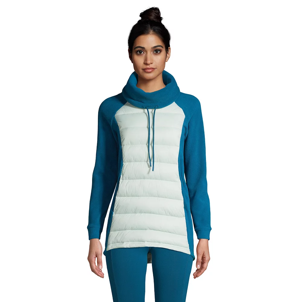 Petite Lands' End Insulated Fleece Hybrid Sweatshirt 3 Petite Lands' End Insulated Fleece Hybrid Sweatshirt