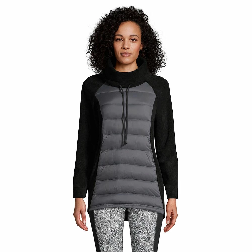Petite Lands' End Insulated Fleece Hybrid Sweatshirt 4 Petite Lands' End Insulated Fleece Hybrid Sweatshirt - Image 2